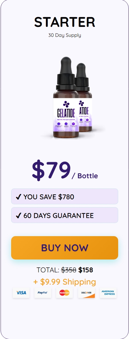 Gelatide™ 2 Bottle Daily Wellness Support